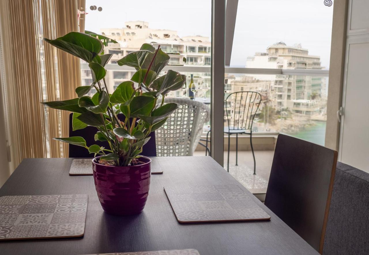 Апартаменты 6Th Floor Spinola Seaview In St Julians Сент Джулианс Экстерьер фото